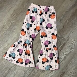 Mouse Pumpkin Bell Bottoms